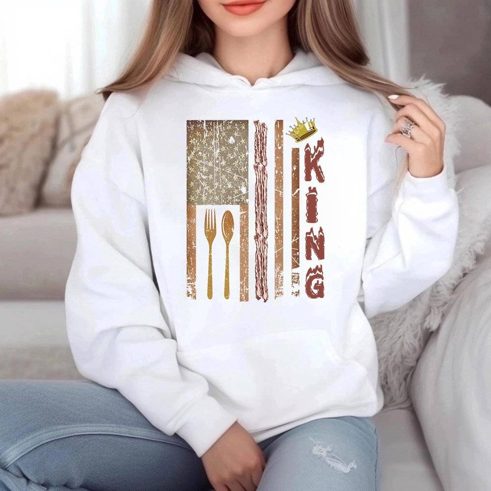 Bacon King American Flag