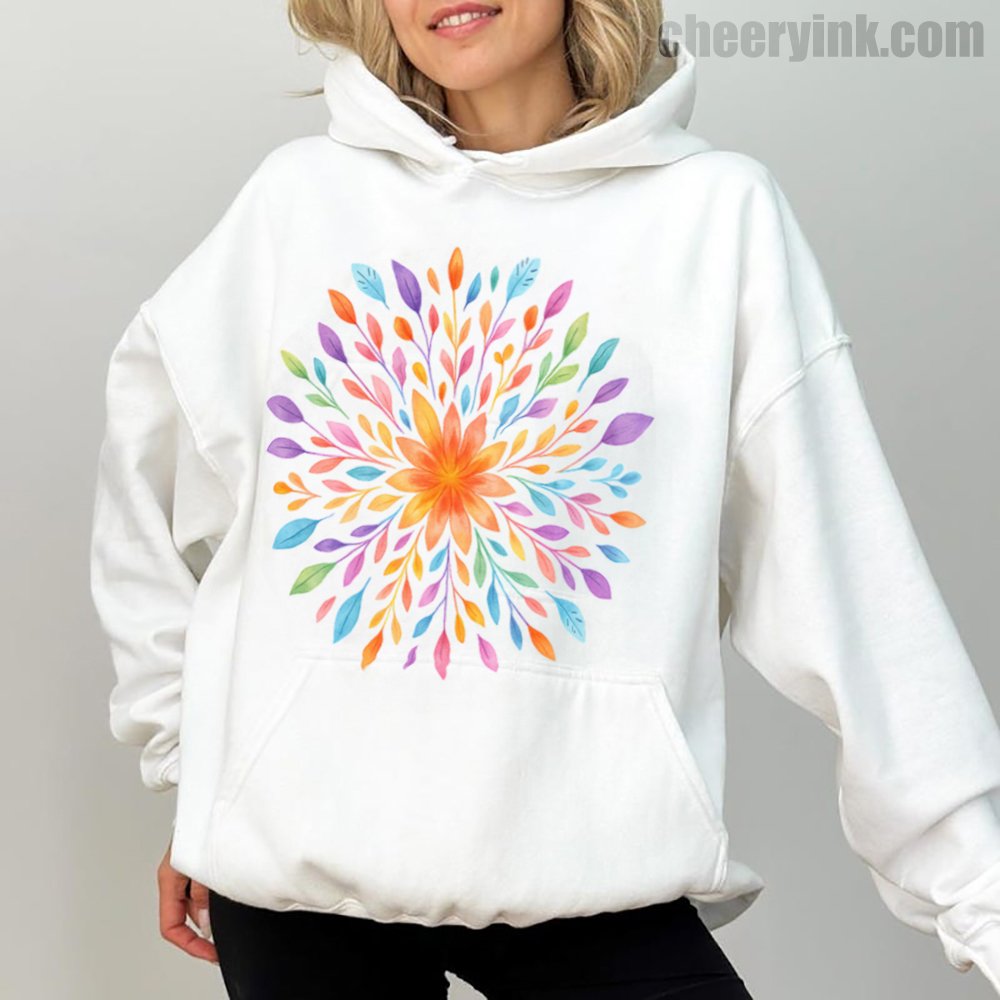 Hoode Floral Mandala Hoode Floral Mandala 1 Hoodie