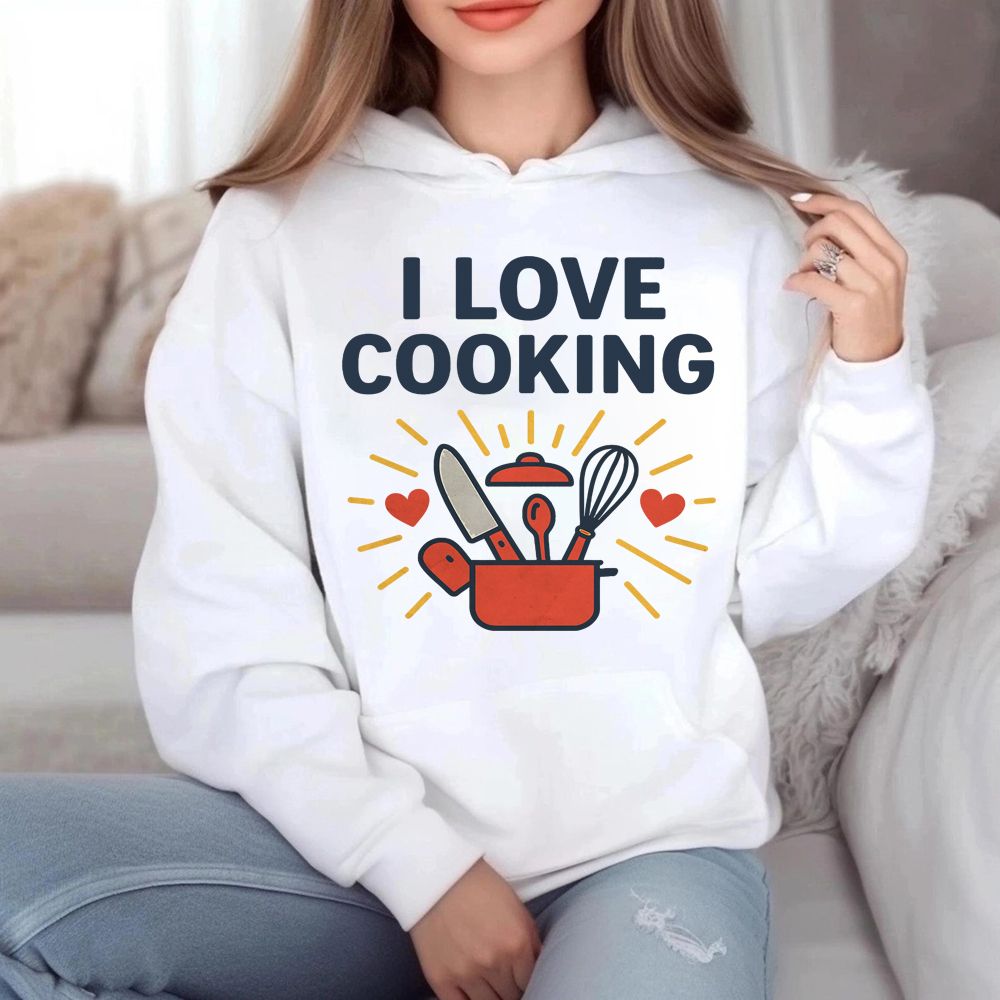 I Love Cooking Hoodie