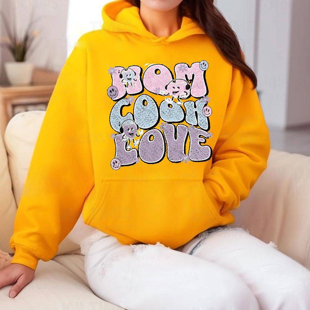 Mom Cook Love Hoodie