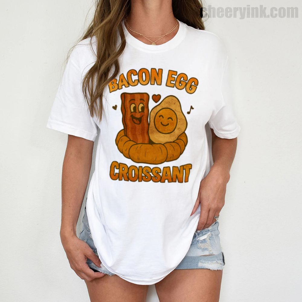 Bacon Egg Croissant T-Shirt