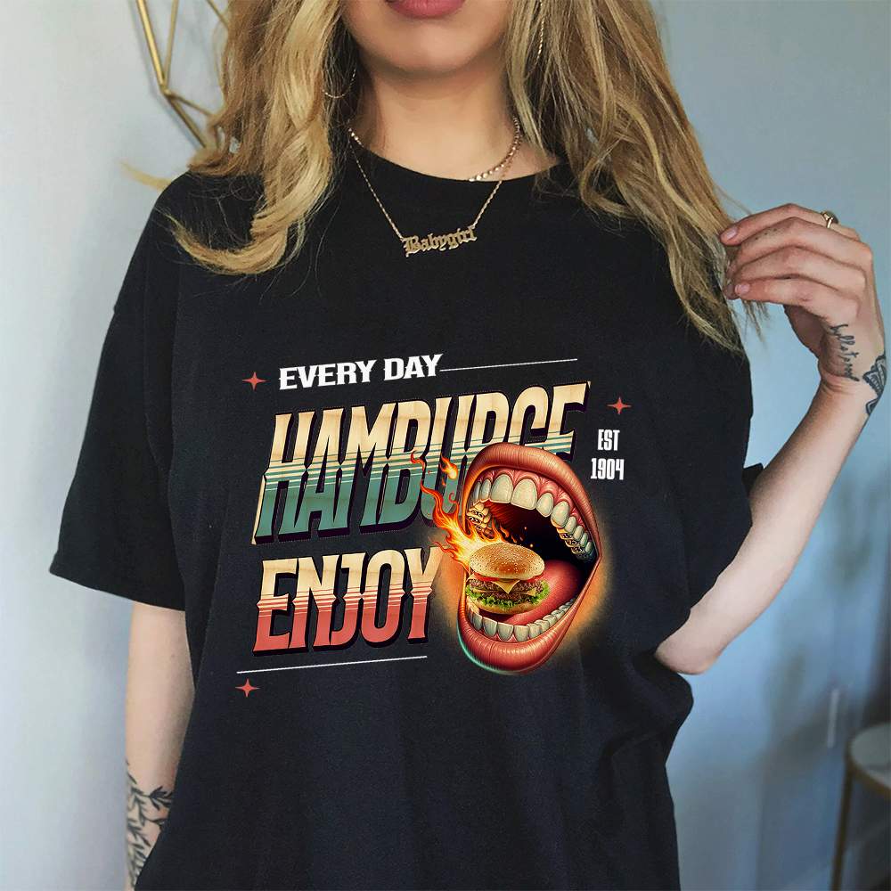 Hamburger Enjoy T-Shirt