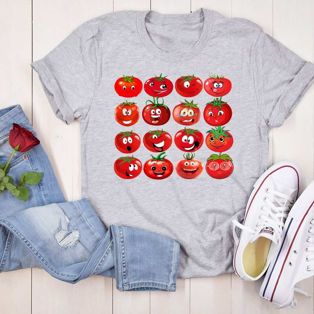 Funny Tomato Faces T-Shirt