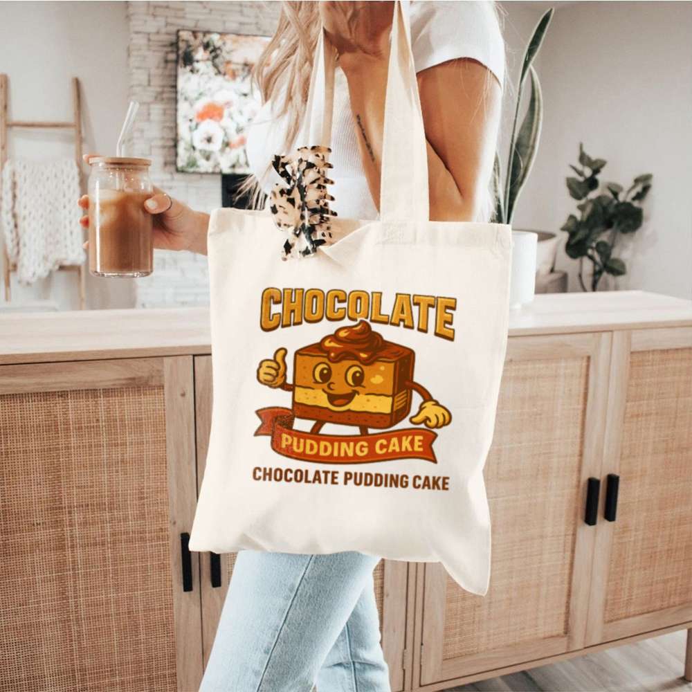 Chocolate Pudding Cake Tote Bag