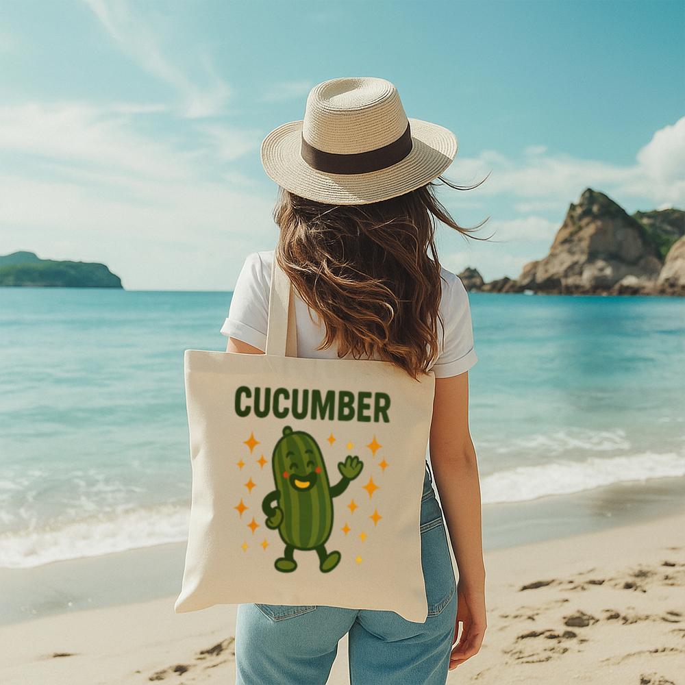 Tode Cucumber 7 Natural Tote