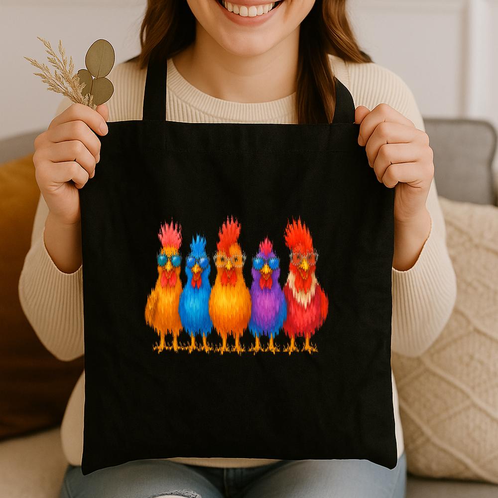 Cool Chicken Squad Tote Bag