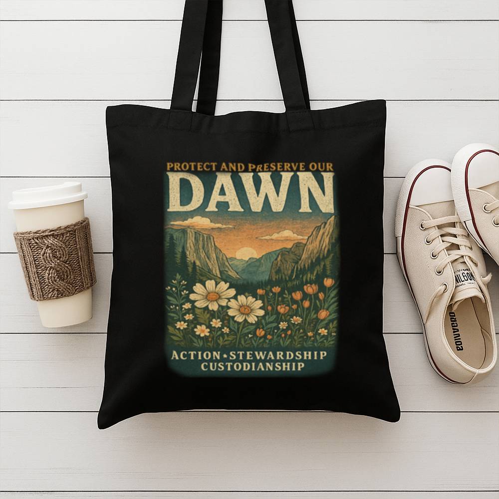 Protect and Preserve Our Dawn Tote Bag