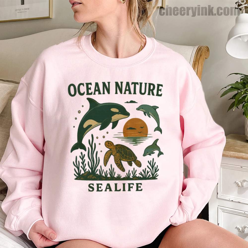 Ocean Nature Sealife Sweatshirt
