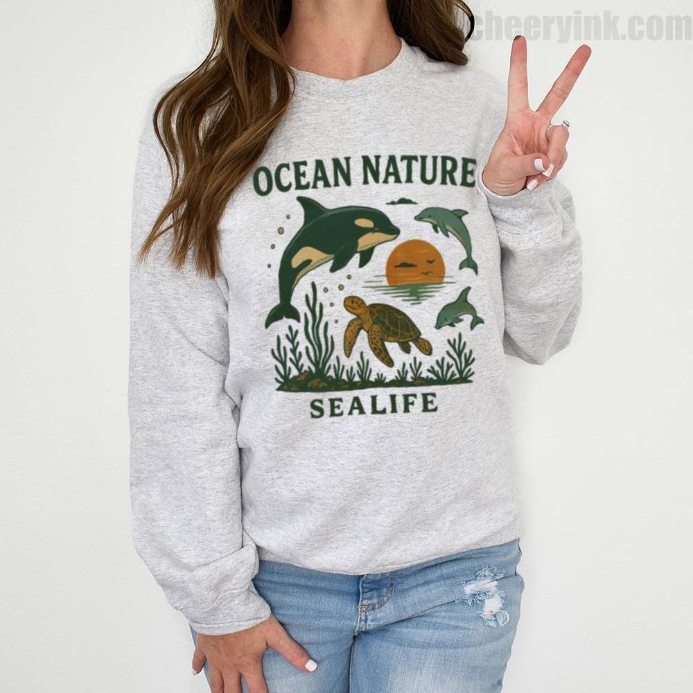 Wearshirt Ocean Nature 1 2 Sweatshirt