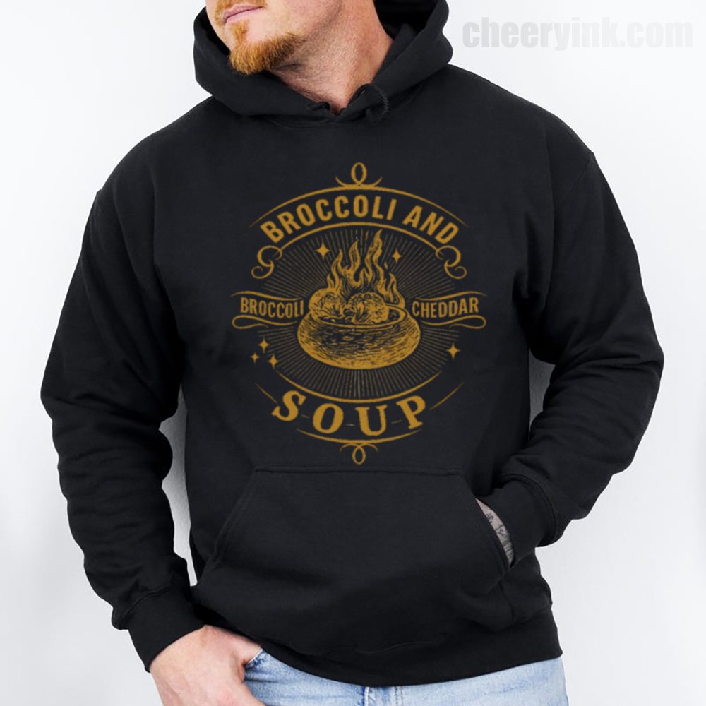 Broccoli and Cheddar Soup Hoodie