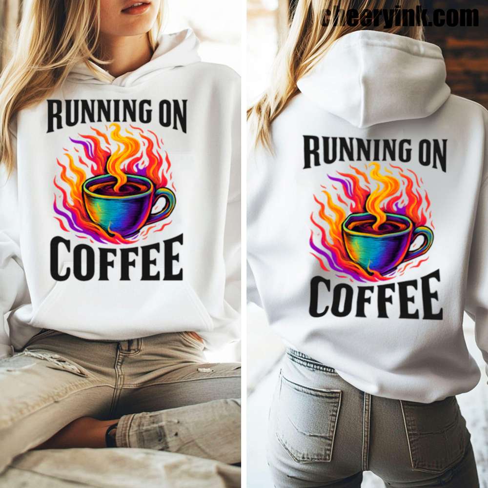 Running on Coffee Hoodie