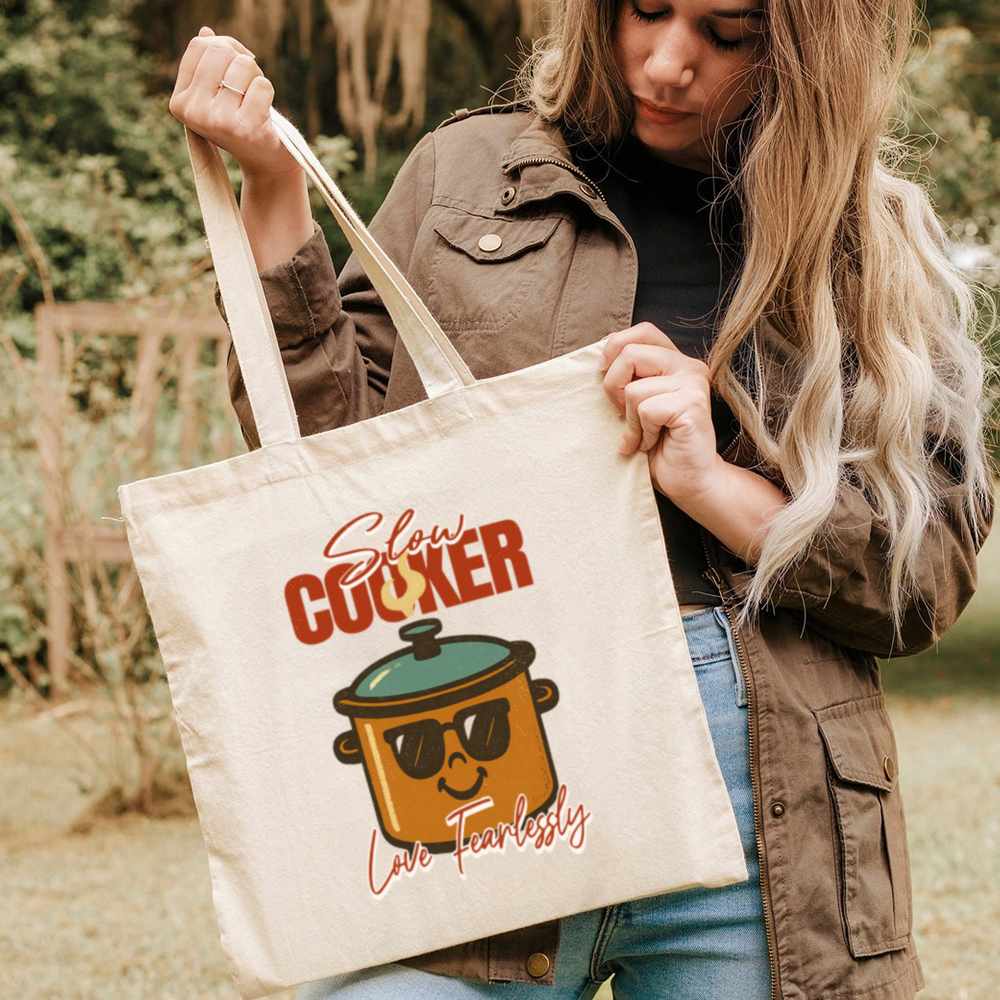 Slow Cooker Love Fearlessly Tote Bag