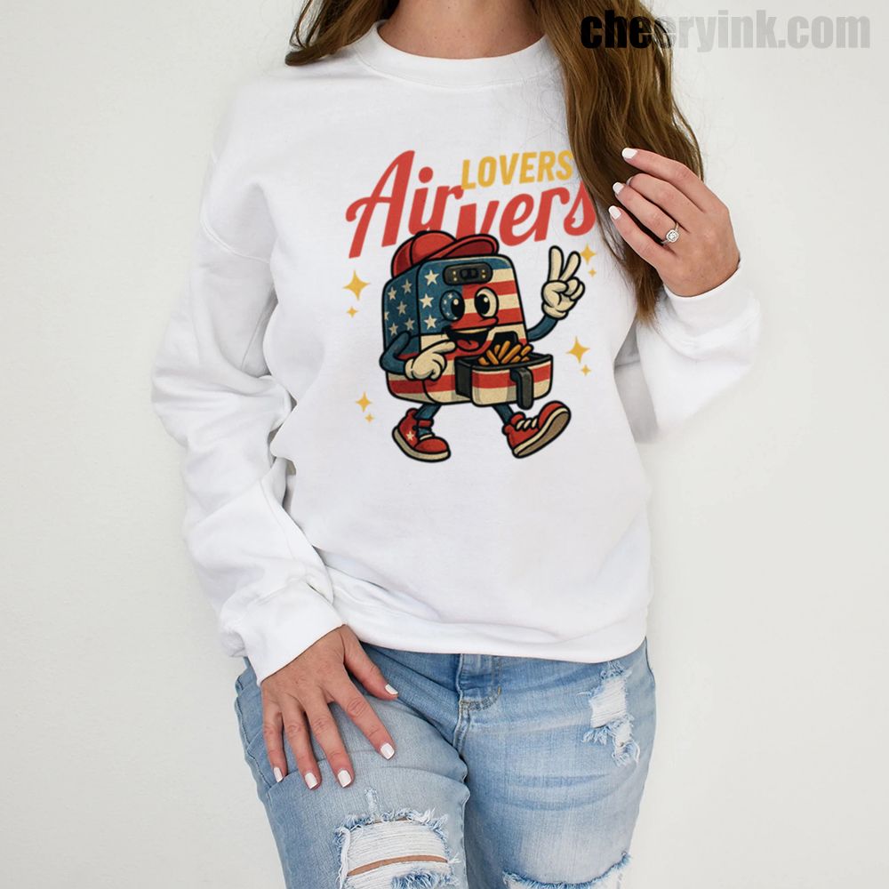 Sweatshir Air Fryer Lovers 1 Sweatshirt