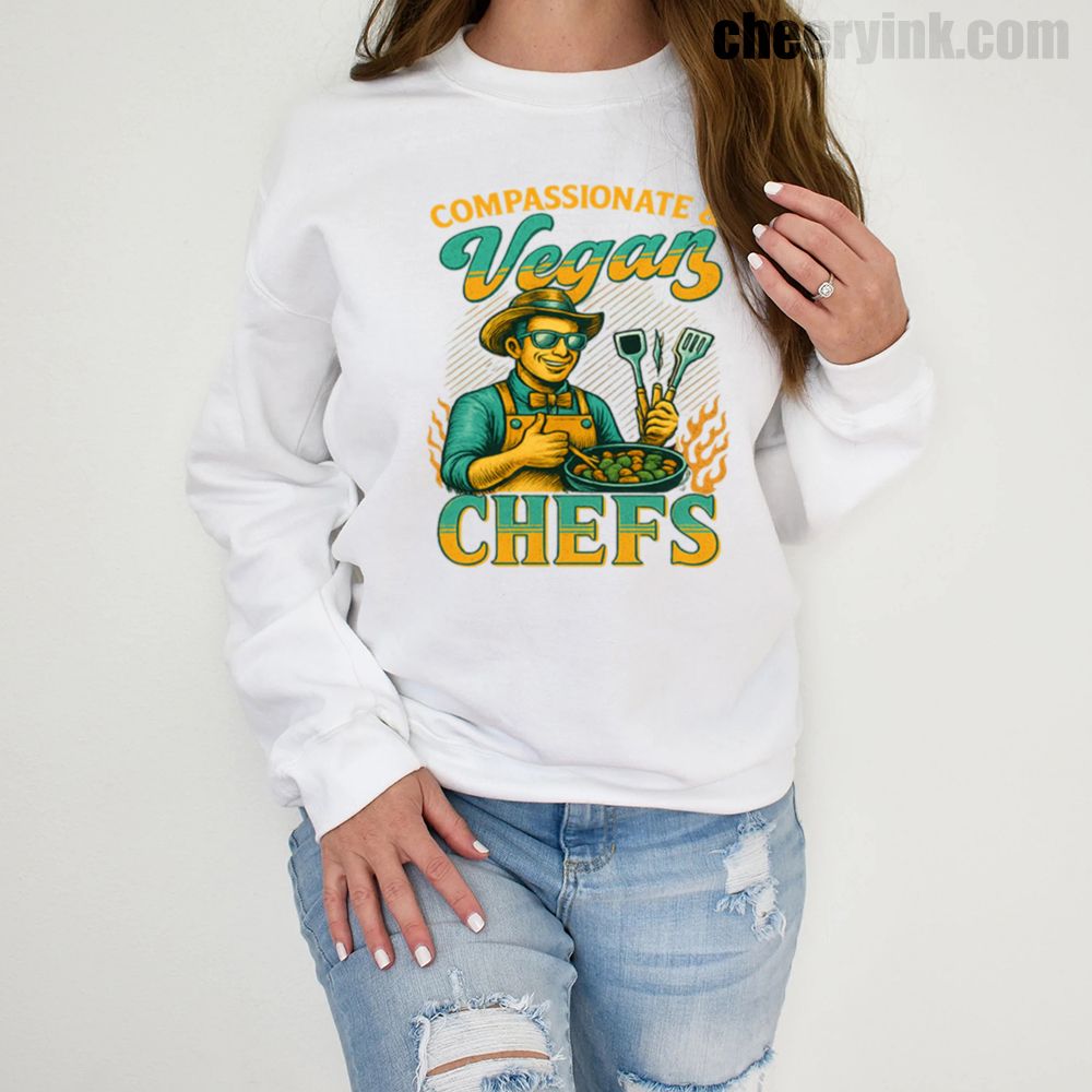 Sweatshir Vegan Chefs 1 Sweatshirt