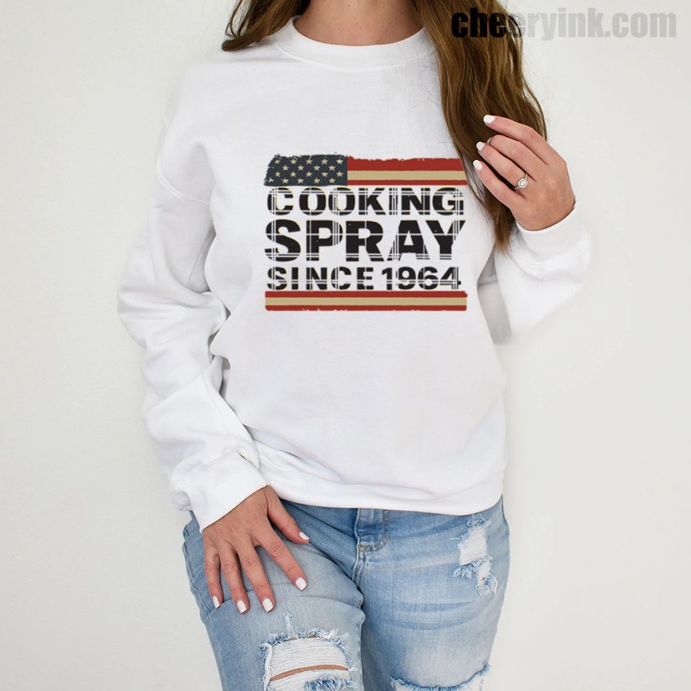 Sweatshirt Cooking Spray 1964 1 Sweatshirt