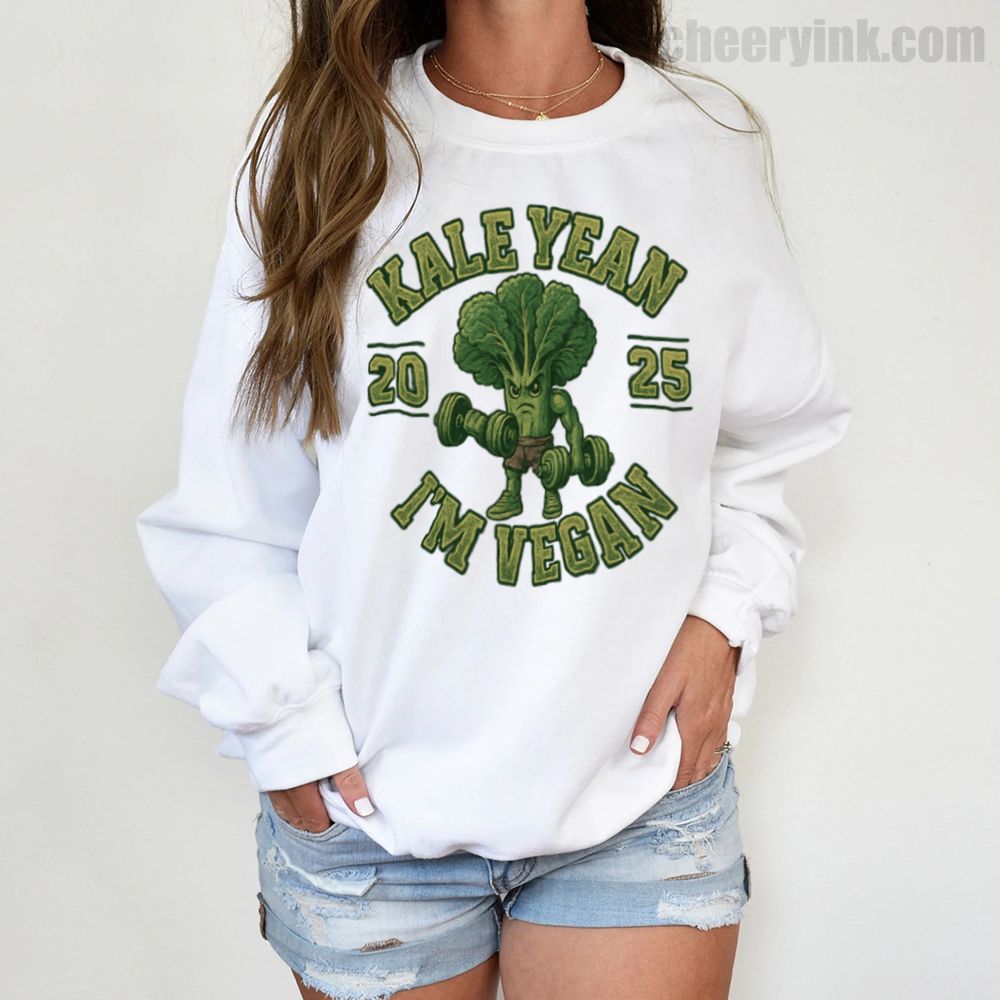 Kale Yeah Vegan Sweatshirt