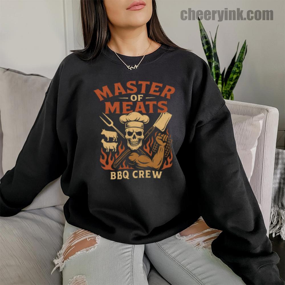 Master of Meats BBQ Crew Sweatshirt
