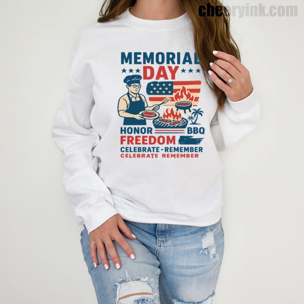 Sweatshirt Memorial Day Bbq 1 Sweatshirt
