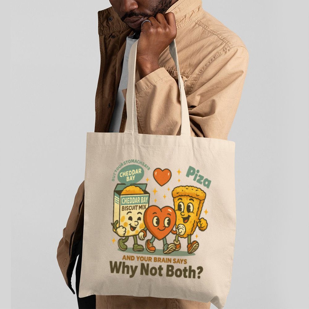 Tote Bag Cheddar Bay Biscuit Mix 2 Natural Tote