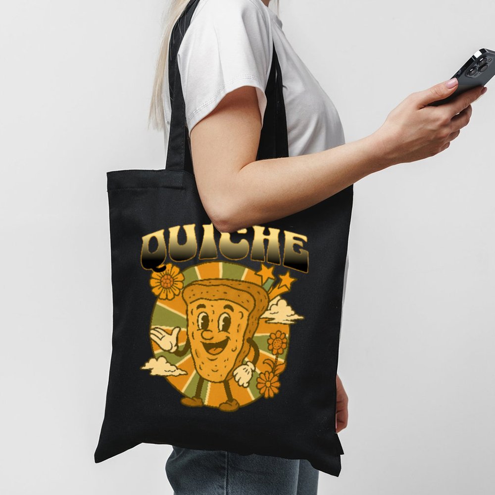Tote Bag Quiche 1 Black Tote