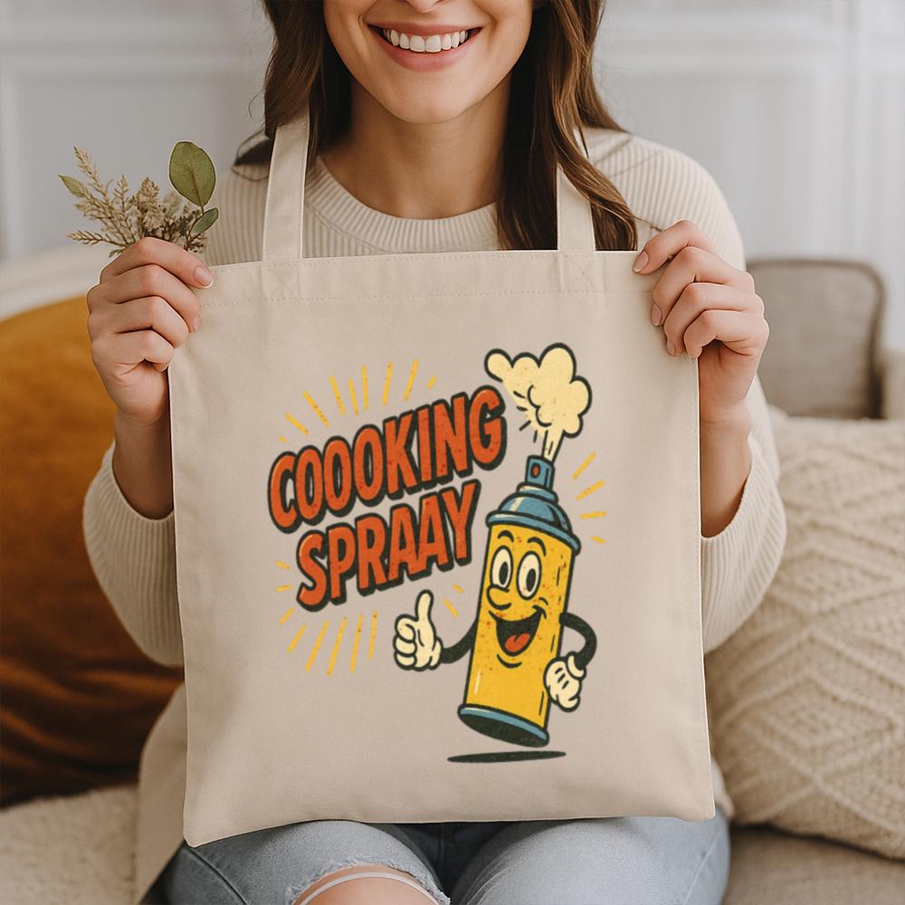 Cooking Spray Tote Bag