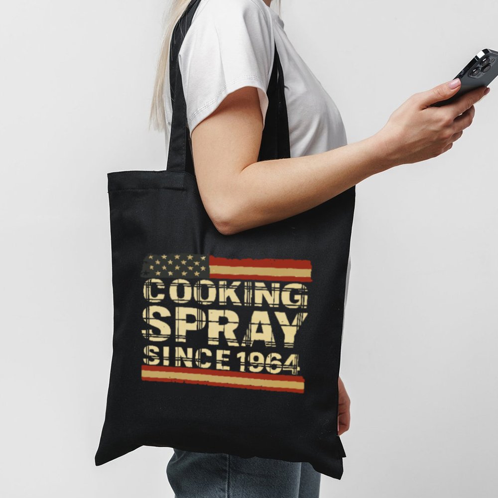 Tote Cooking Spray 1964 1 Black Tote