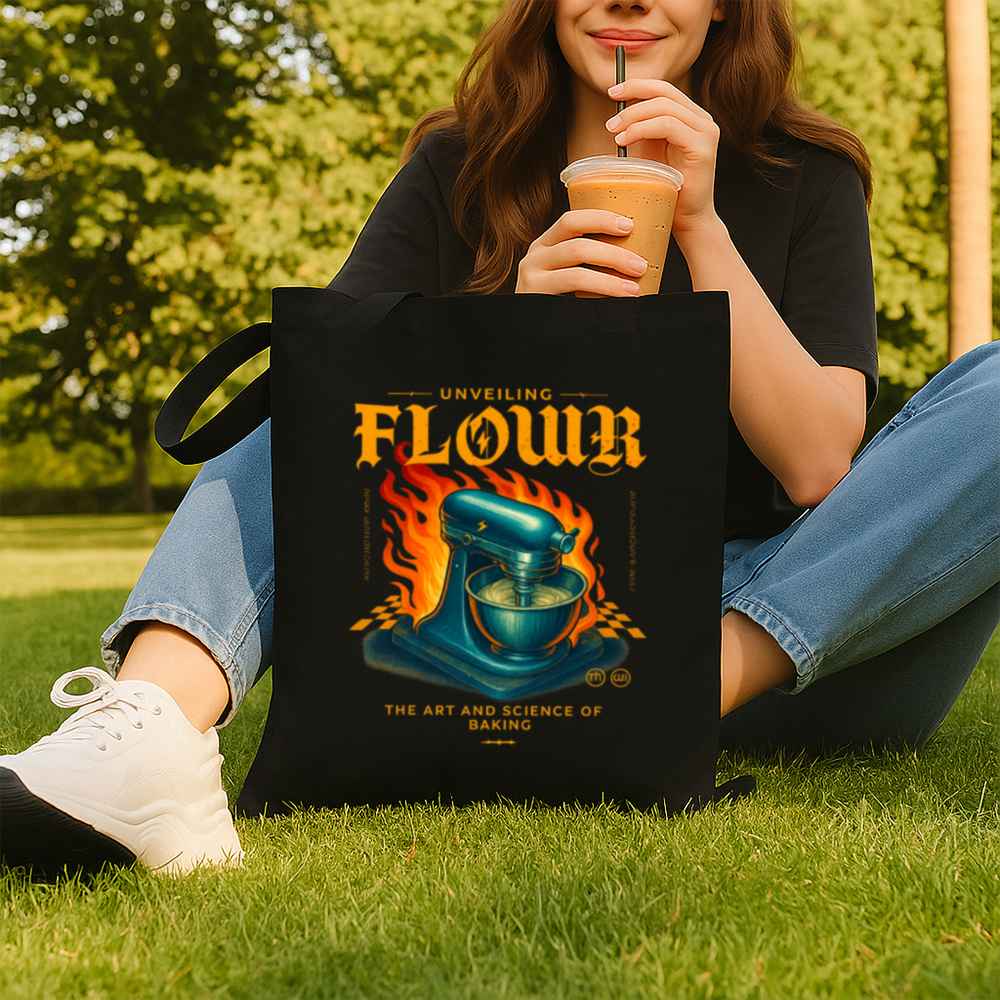 Unveiling Flour Tote Bag