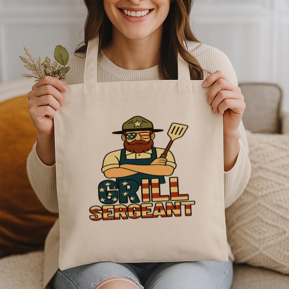 Grill Sergeant Tote Bag
