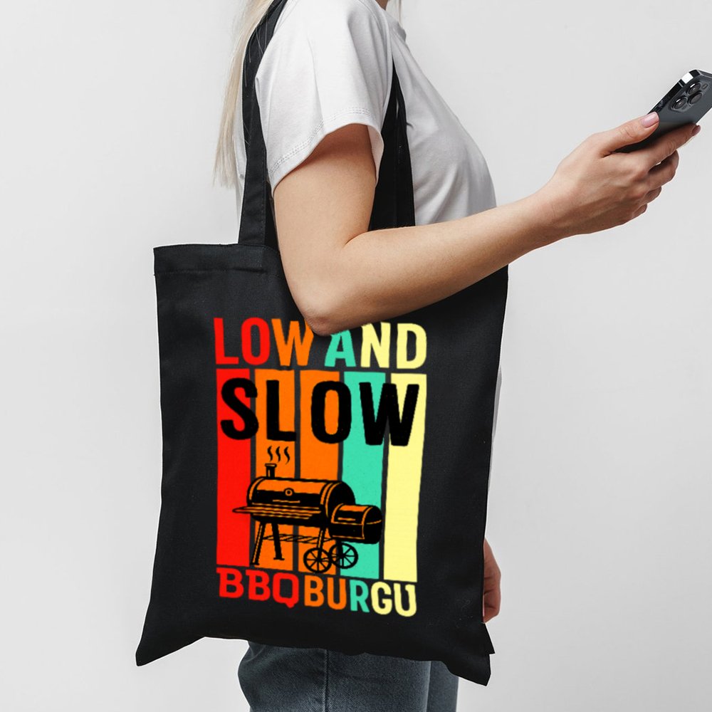Tote Low And Slow Bbq 1 Black Tote