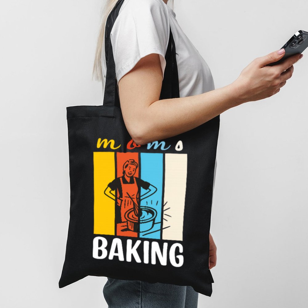 Tote Moms Baking 1 Black Tote