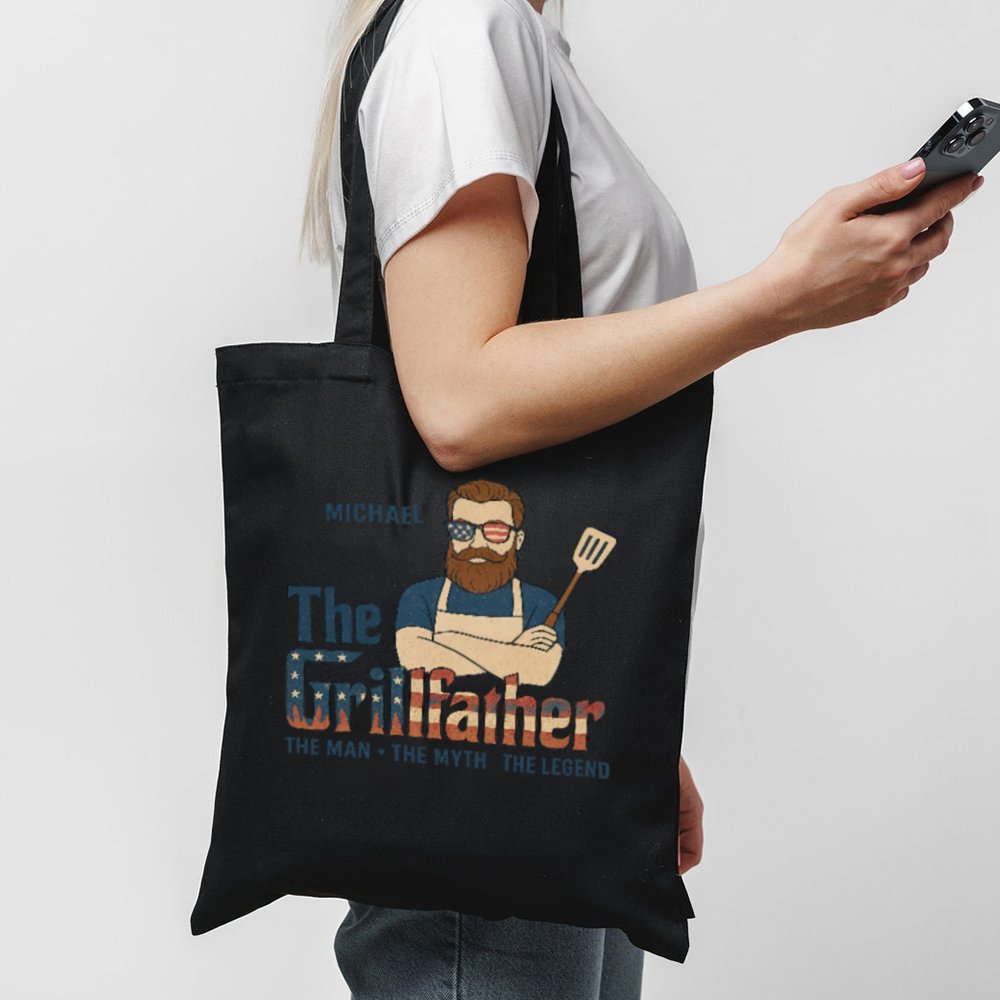 Tote The Grillfather 1 Black Tote