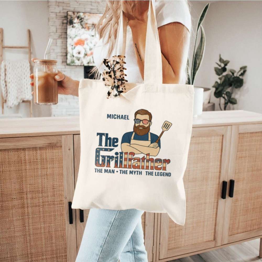 The Grillfather Tote Bag