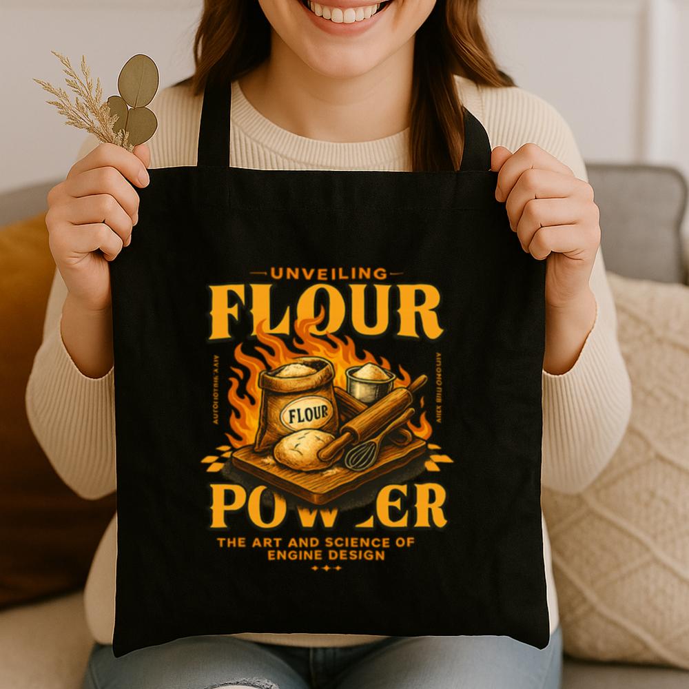 Flour Power Tote Bag