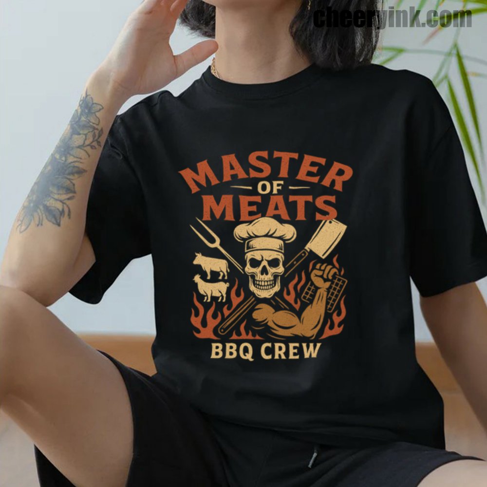 Master of Meats BBQ Crew T-Shirt