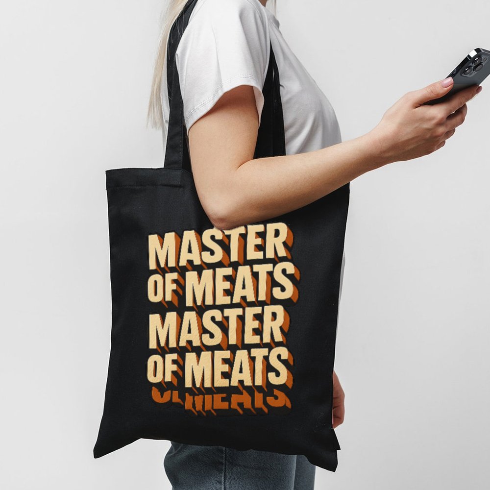 Tshirt Master Of Meats Tote Master Of Meats 1 Black Tote
