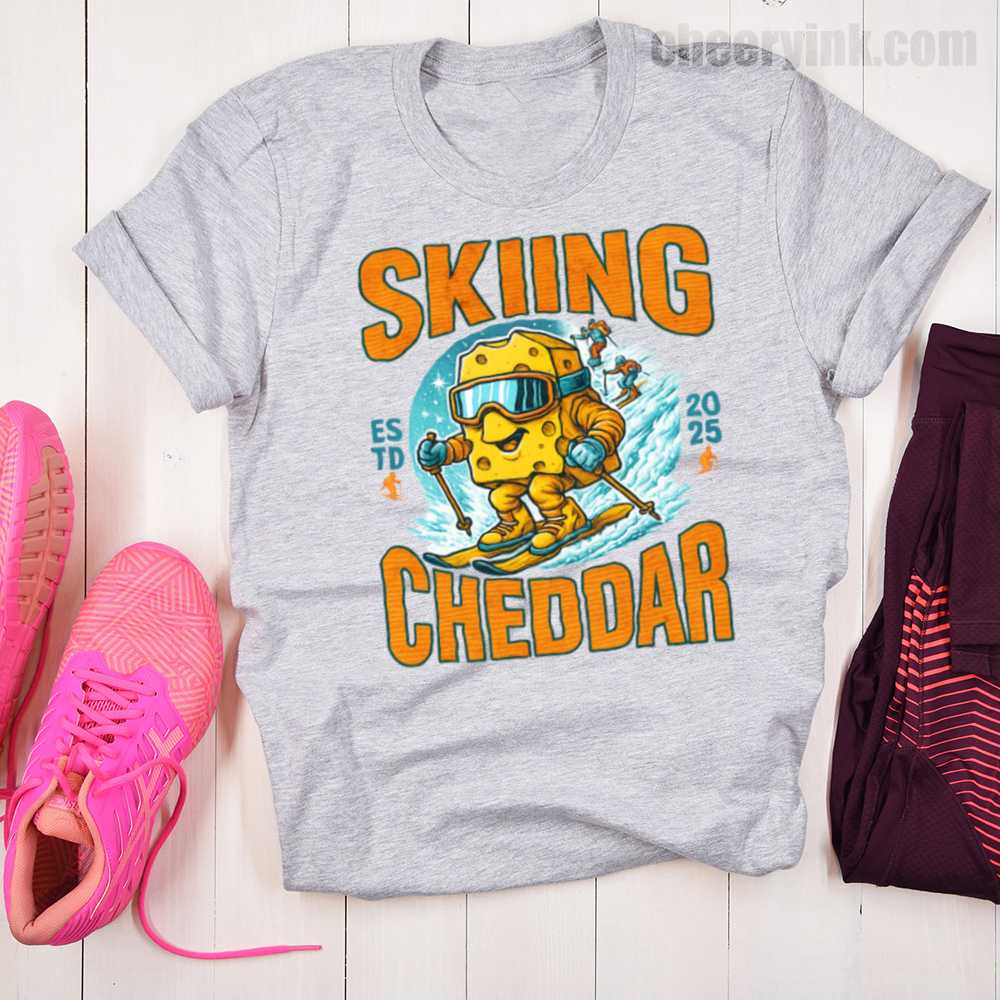 Skiing Cheddar T-Shirt