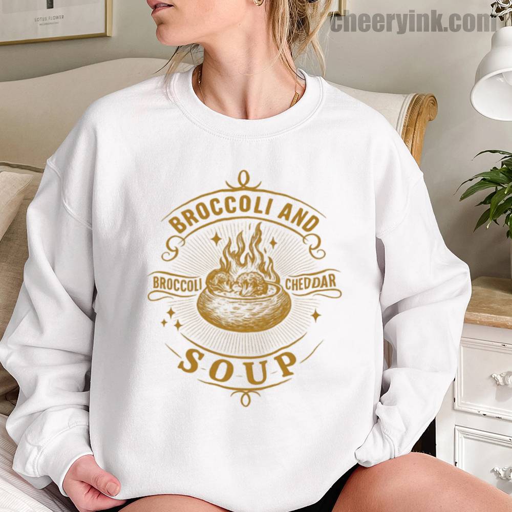 Broccoli and Cheddar Soup Sweatshirt