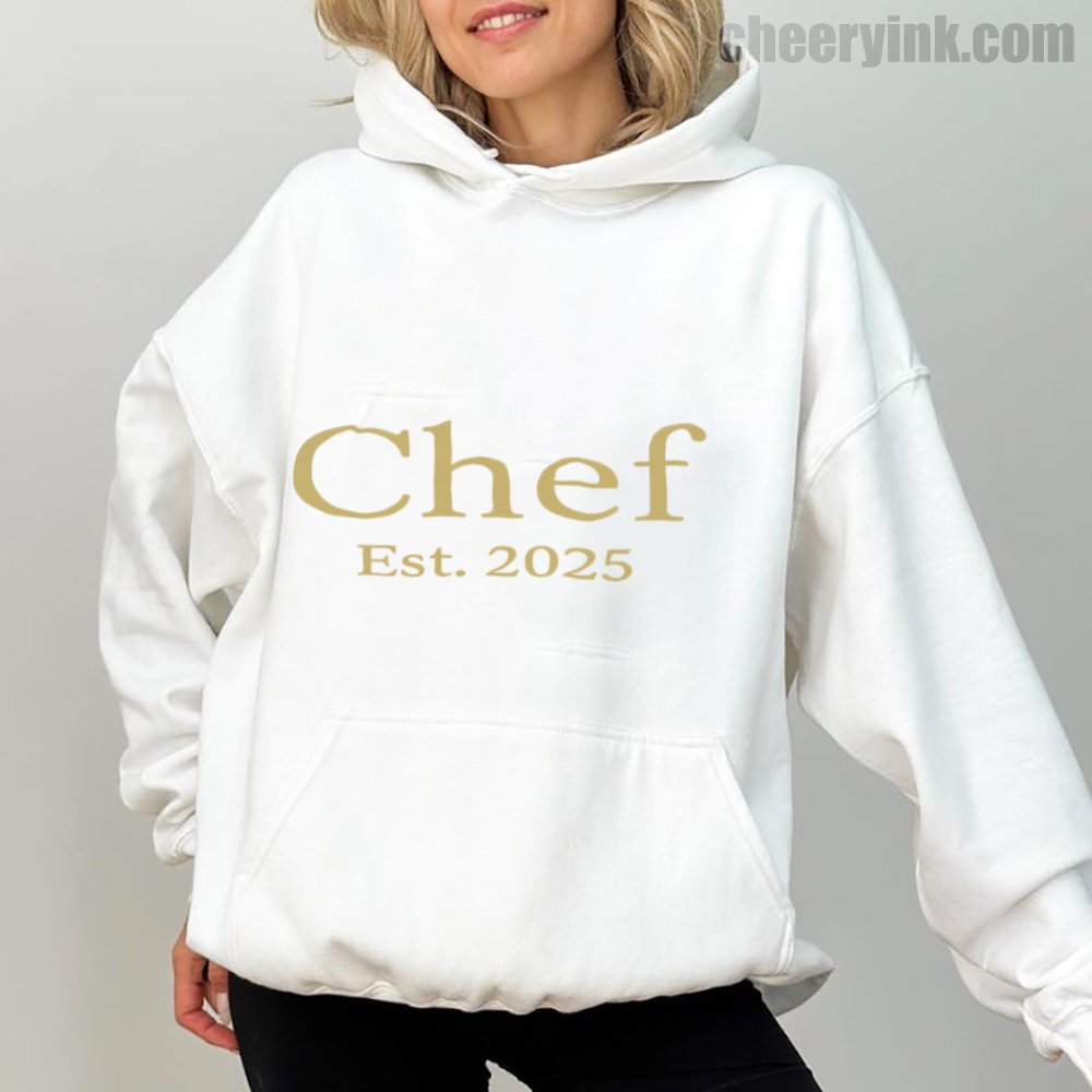 Hoodie Chef Est 2025 1 Hoodie