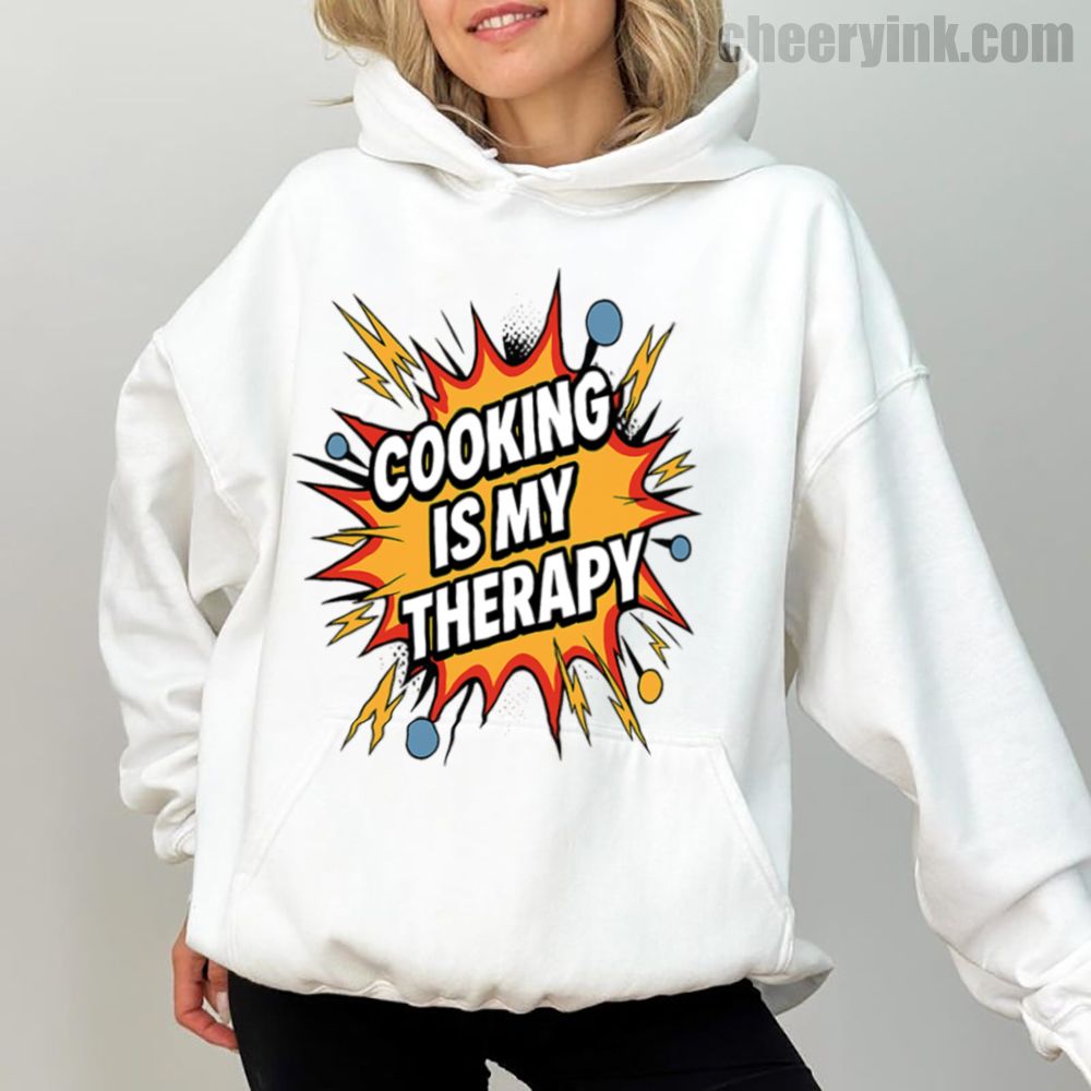 Hoodie Cooking Is My Therapy 1 Hoodie