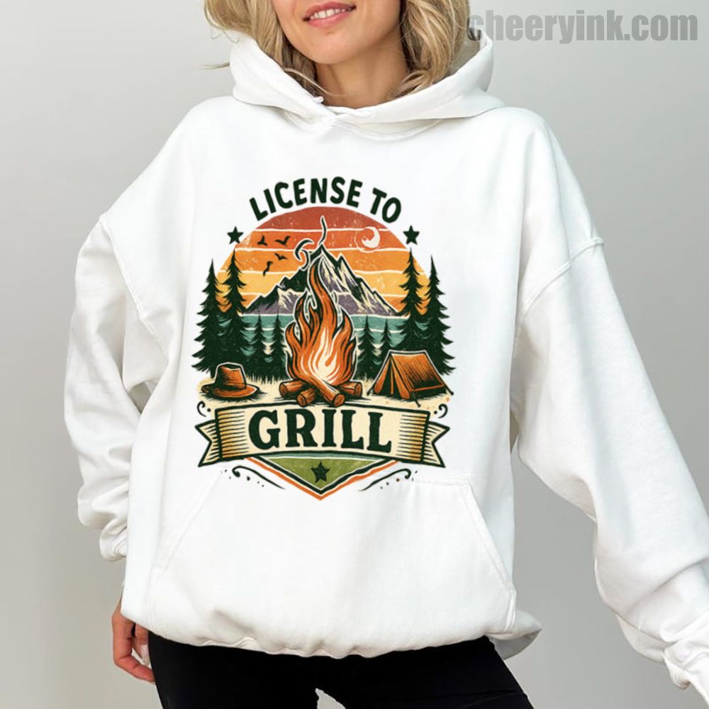 Hoodie License To Grill 1 Hoodie