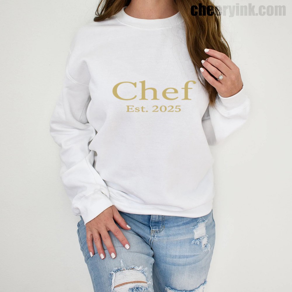 Sweatshirt Chef Est 2025 1 Sweatshirt