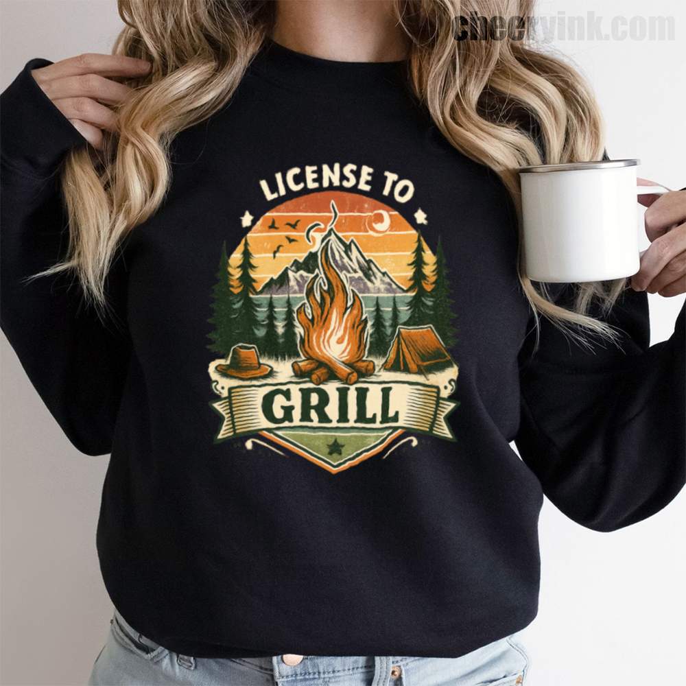 License to Grill Sweatshirt