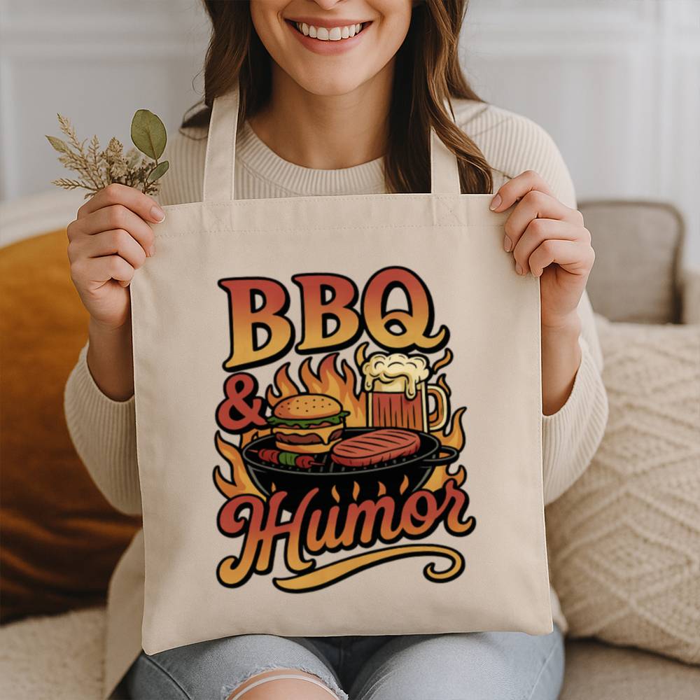 BBQ Humor Tote Bag