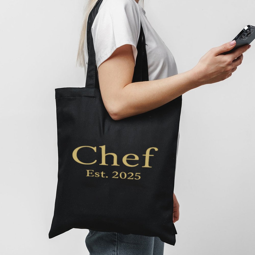 Chef Est. 2025 Tote Bag