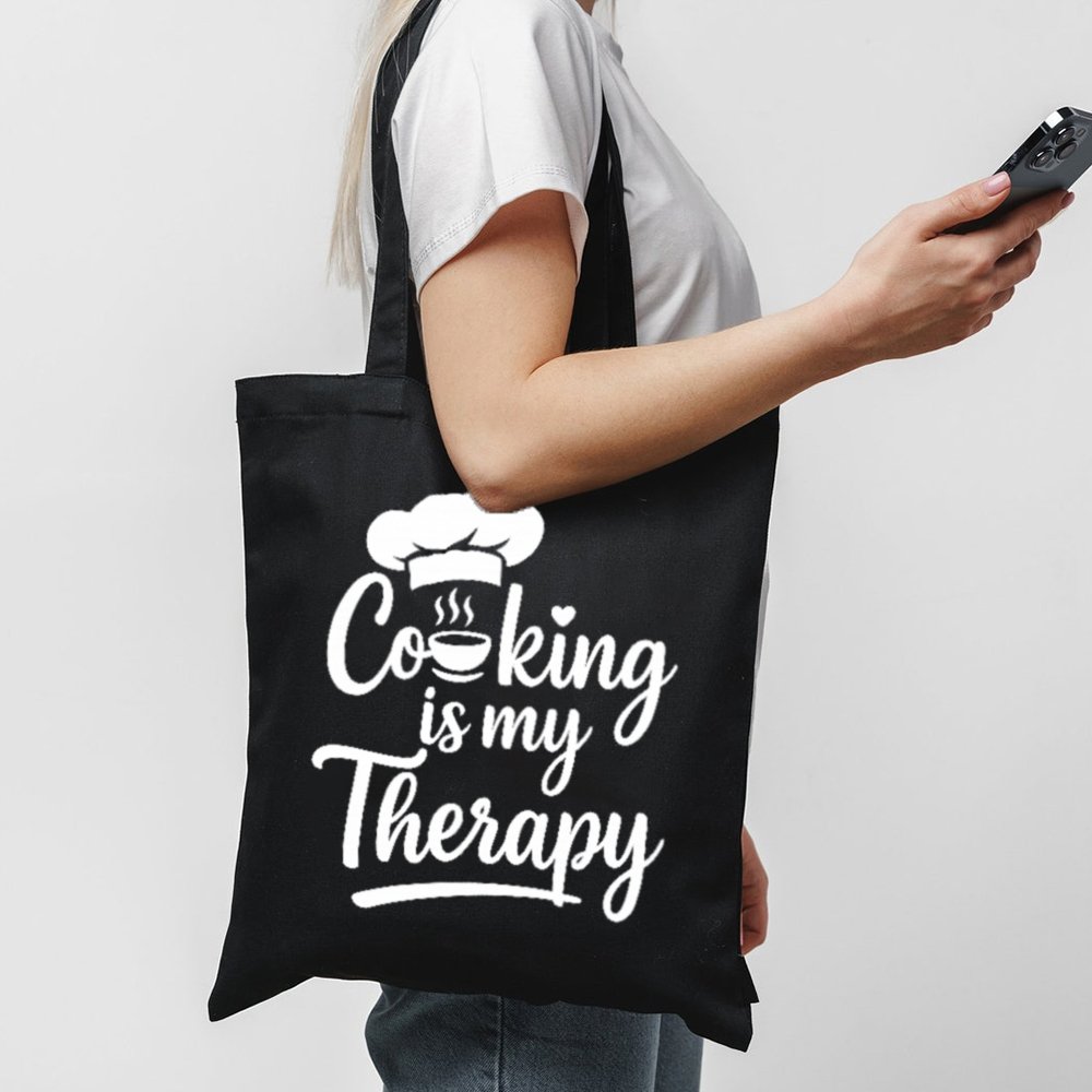 Tote Cooking Therapy 1 Black Tote