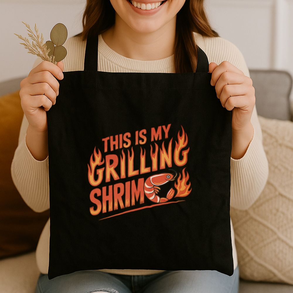 This Is My Grilling Shrimp Tote Bag