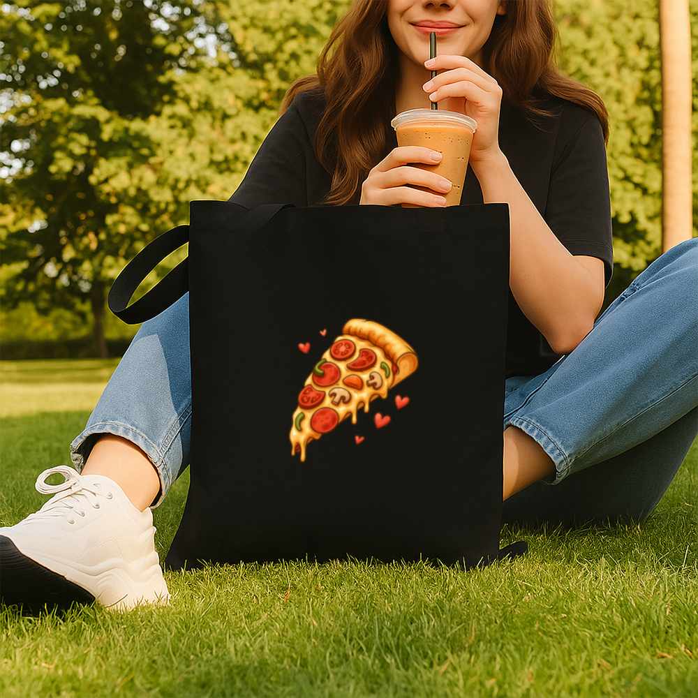 Pizza Love Tote Bag