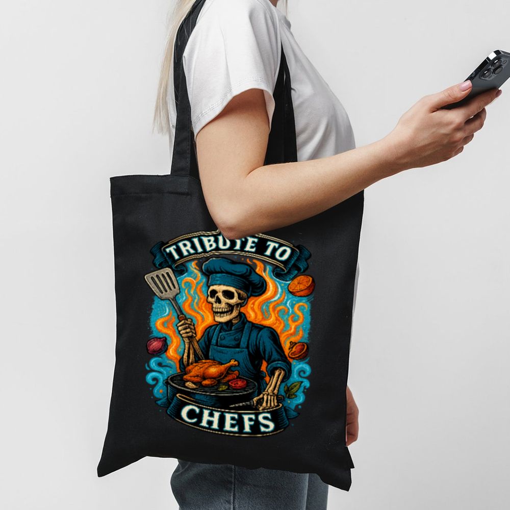 Tote Tribute To Chefs 1 Black Tote