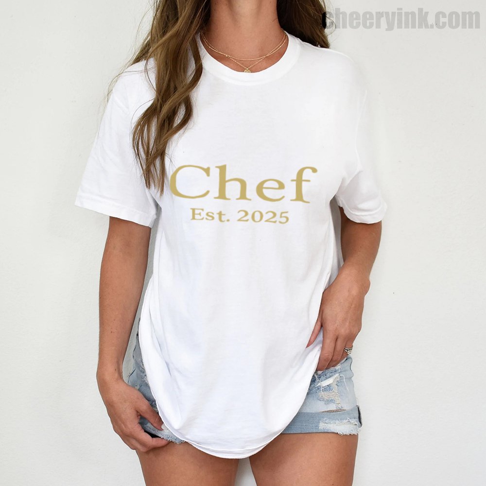 Tshirt Chef Est 2025 1 T Shirt