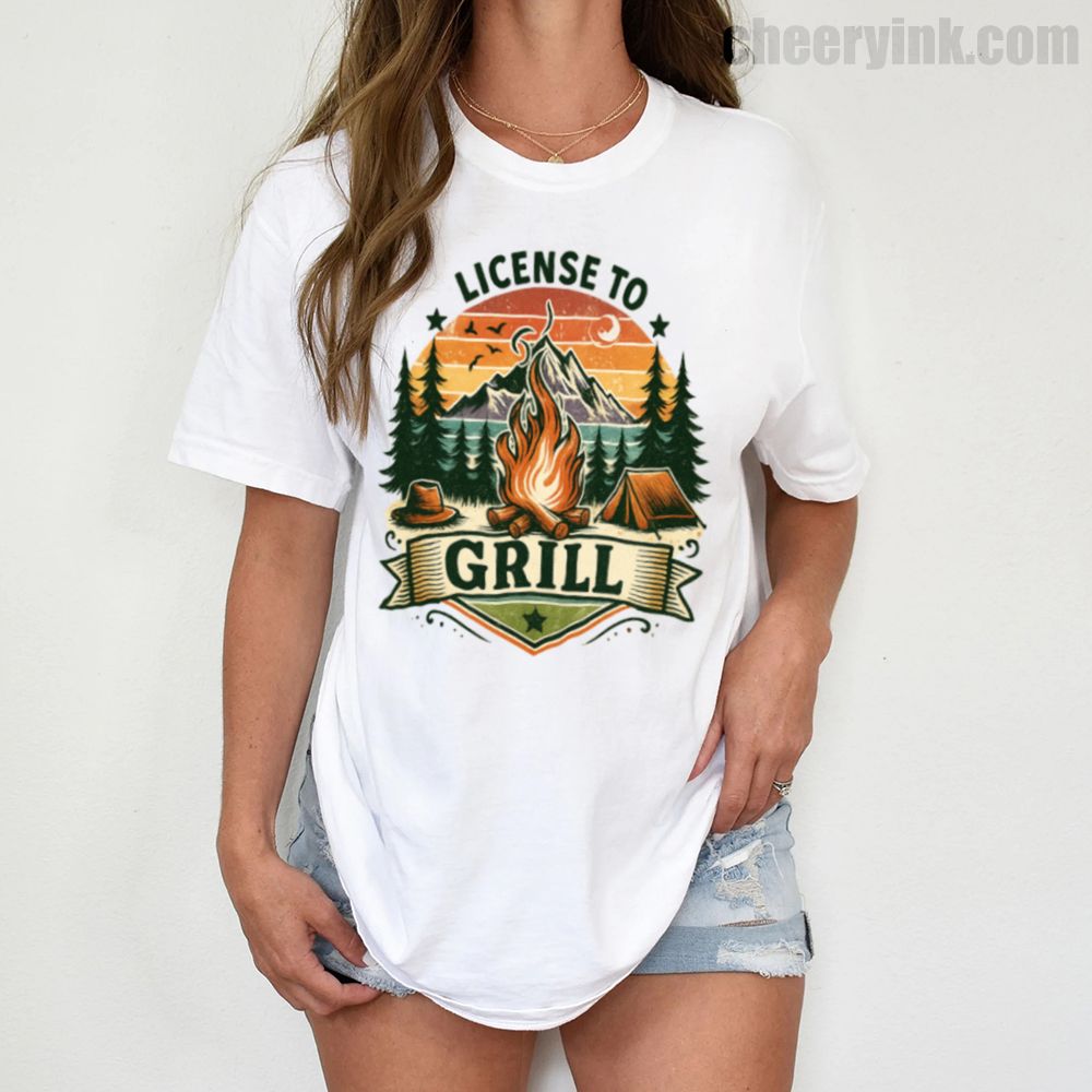 Tshirt License To Grill 1 T Shirt